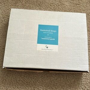 Uncommon goods basketball bingo